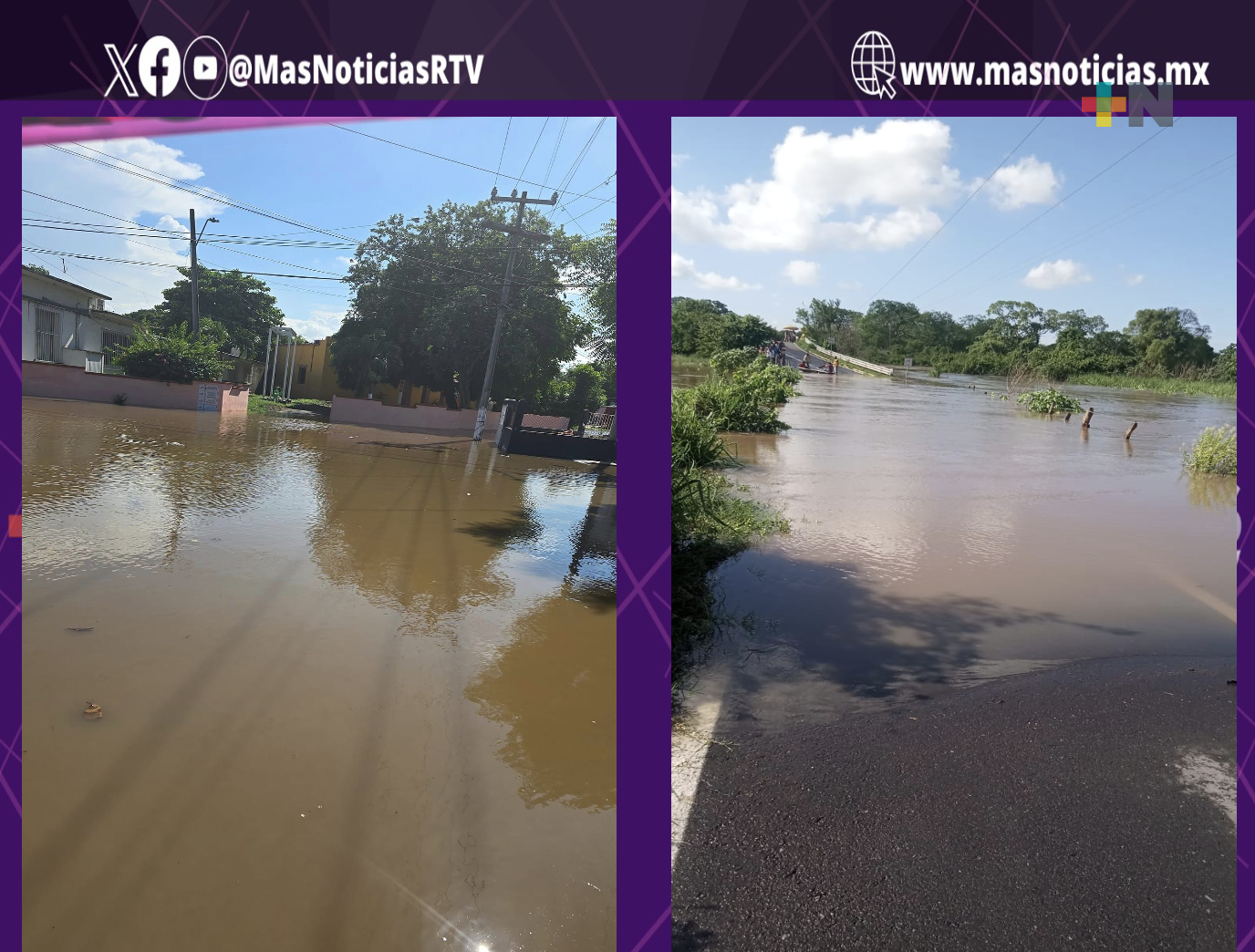 Ríos Jamapa y Cotaxtla con tendencia a la alza en nivel de aguas máximas ordinarias